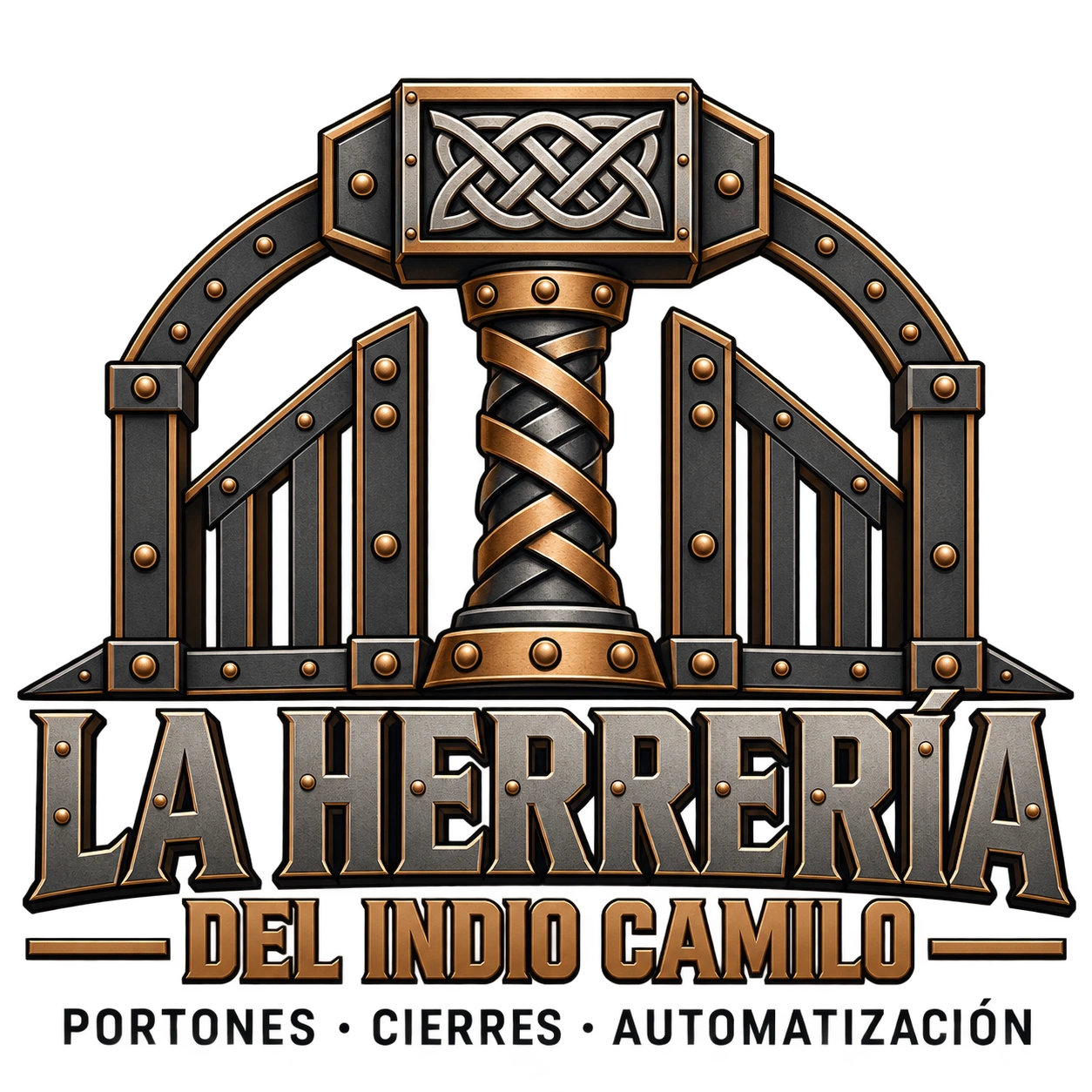 Logotipo de La Herrería del Indio Camilo